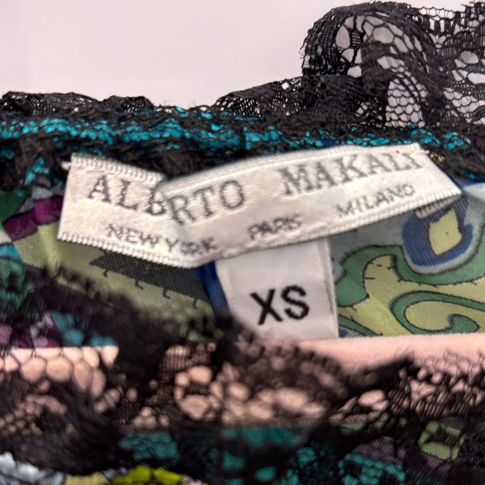 Alberto Makali Multicolor Floral Blouse - Picture 3 of 3